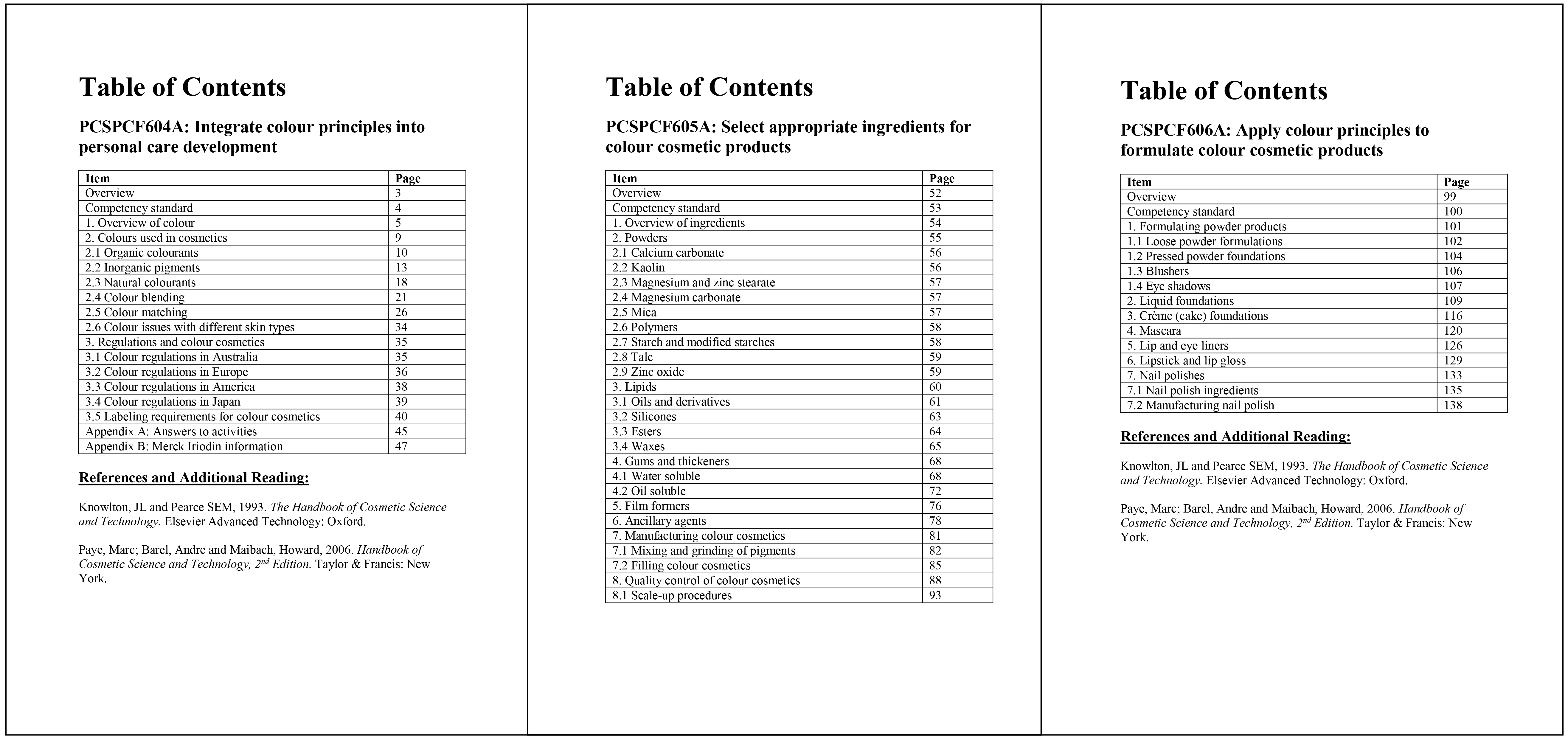 Formulating Colour Cosmetics Book, Books, Institute of Personal Care